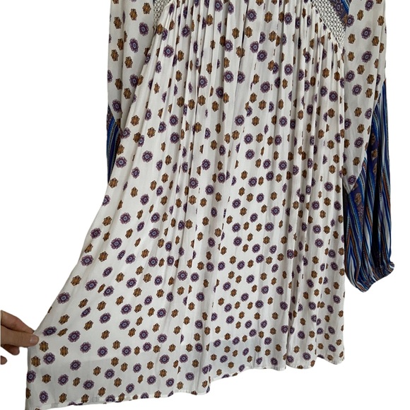 Free People Rain Shine Printed Swing Dress - Picture 11 of 13
